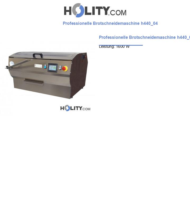 Professionelle Brotschneidemaschine h440_04