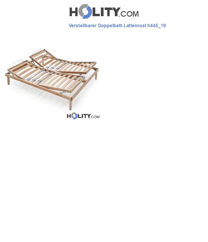 Verstellbarer Doppelbett-Lattenrost h445_19