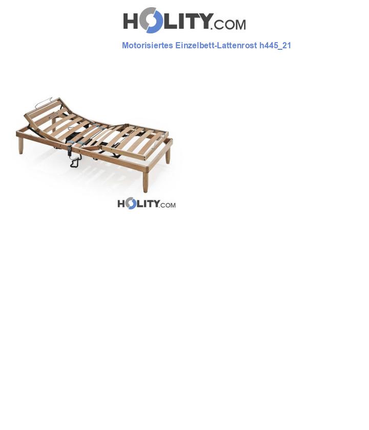 Motorisiertes Einzelbett-Lattenrost h445_21