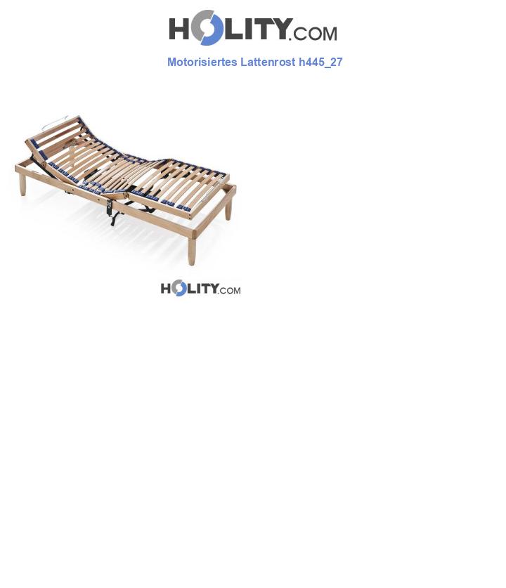 Motorisiertes Lattenrost h445_27