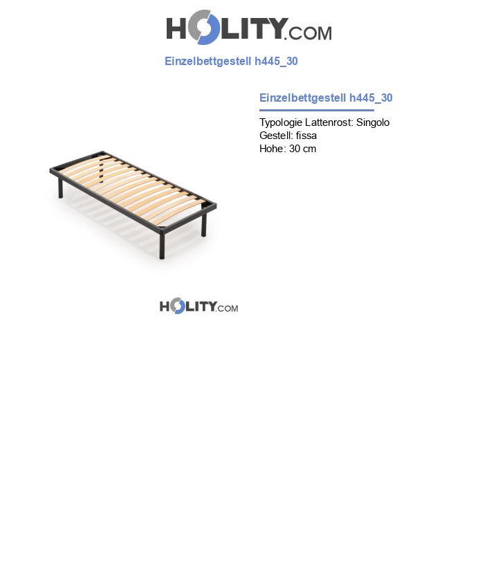 Einzelbettgestell h445_30