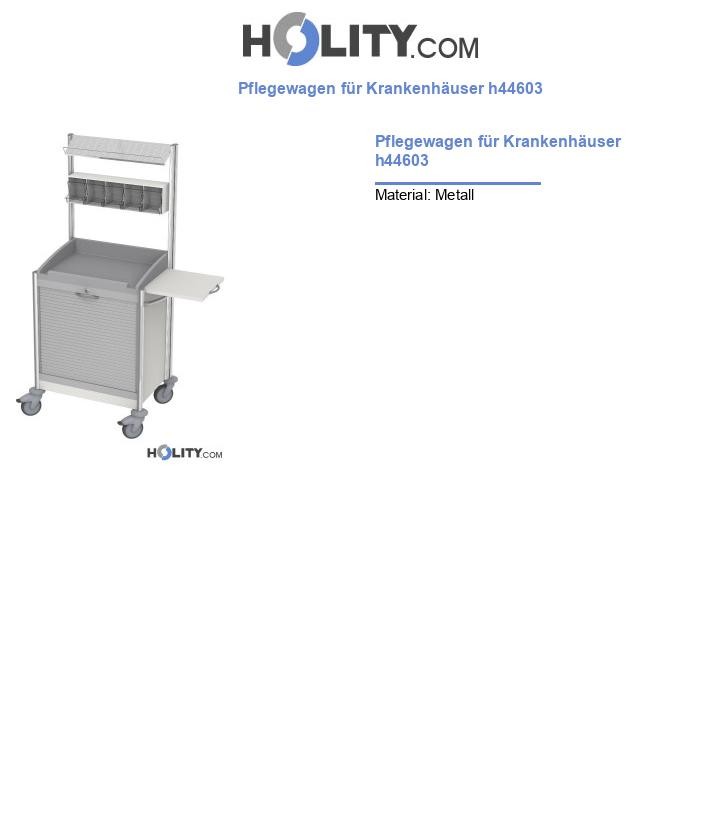 Pflegewagen für Krankenhäuser h44603
