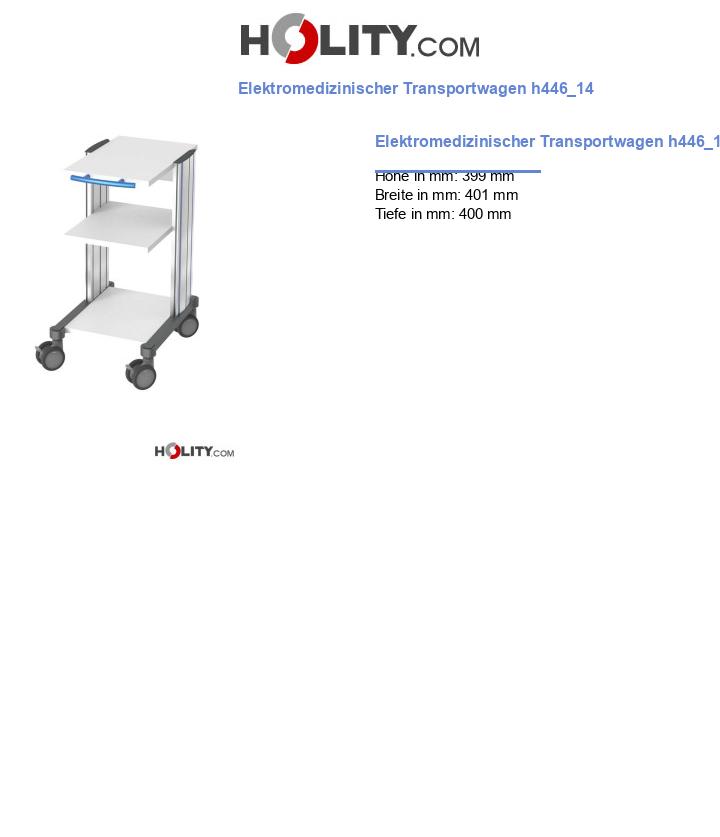 Elektromedizinischer Transportwagen h446_14
