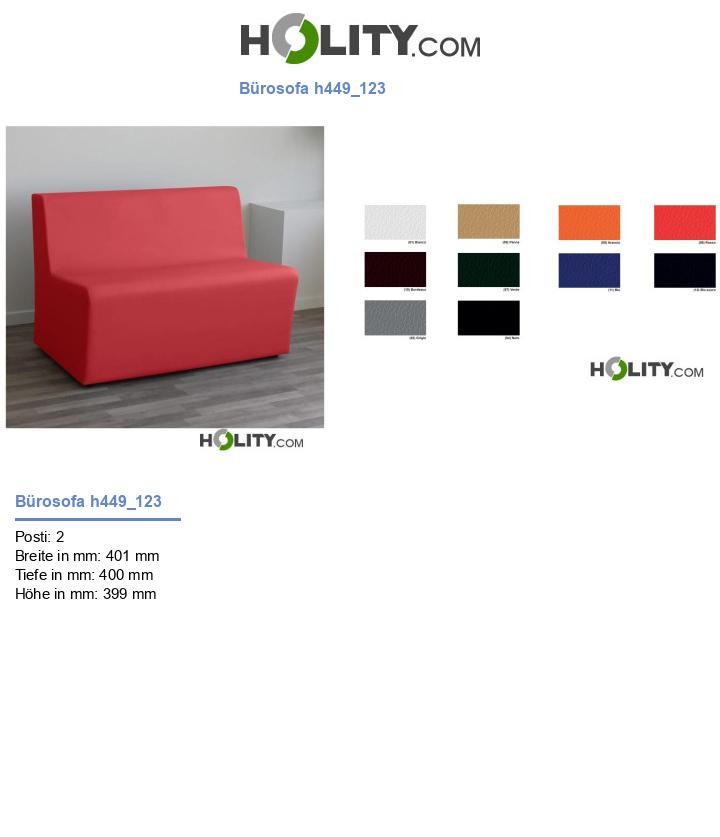 Bürosofa h449_123