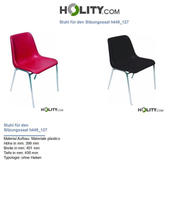 Stuhl für den Sitzungssaal h449_127