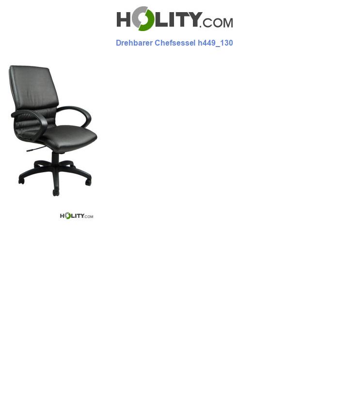 Drehbarer Chefsessel h449_130