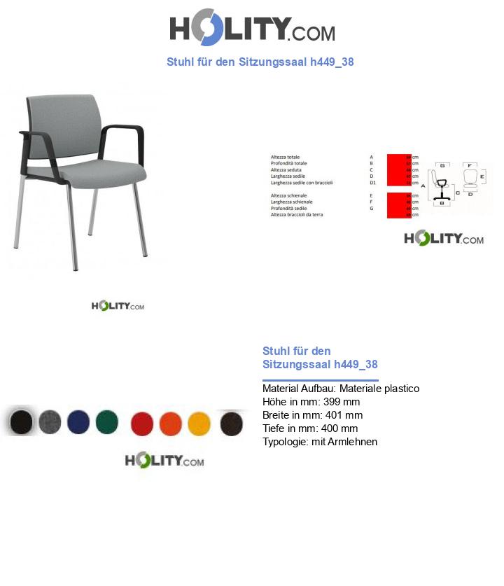 Stuhl für den Sitzungssaal h449_38