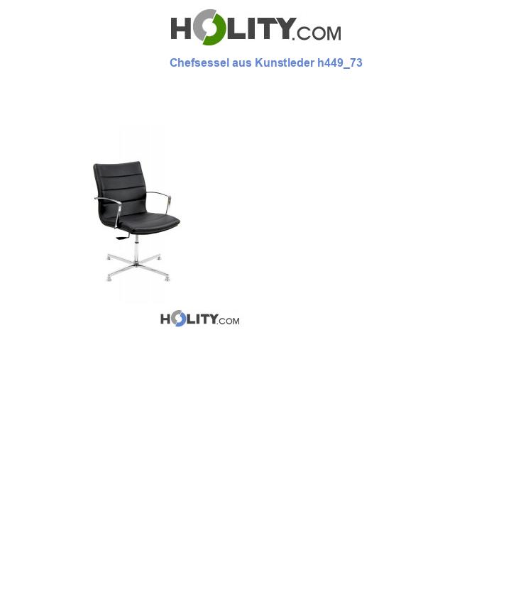 Chefsessel aus Kunstleder h449_73
