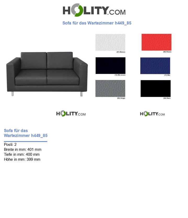 Sofa für das Wartezimmer h449_85