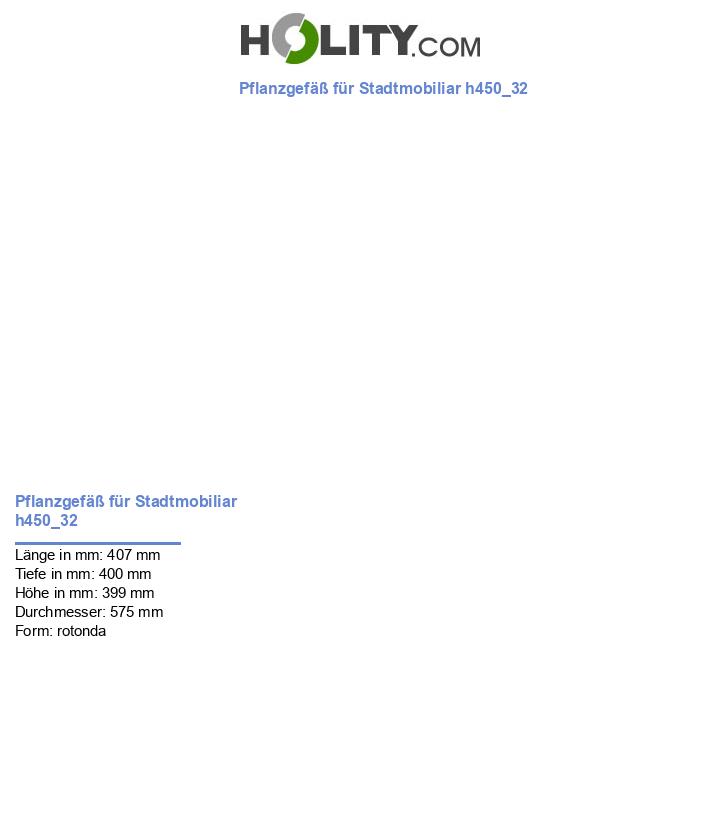 Pflanzgefäß für Stadtmobiliar h450_32