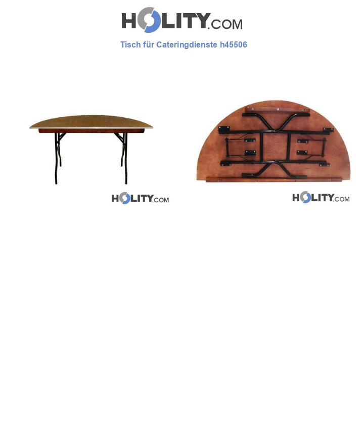 Tisch für Cateringdienste h45506