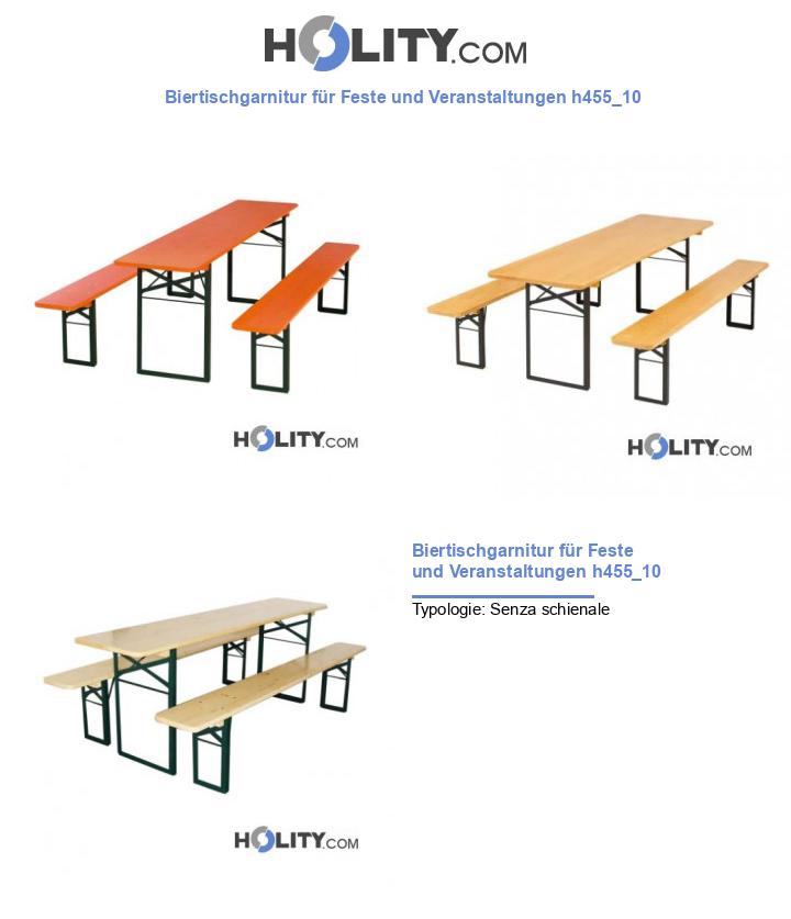 Biertischgarnitur für Feste und Veranstaltungen h455_10