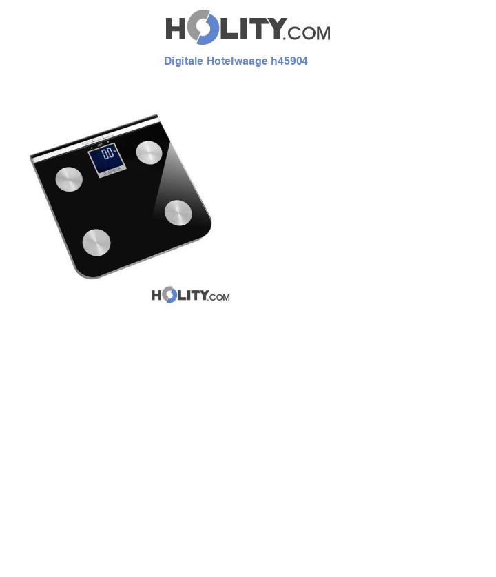 Digitale Hotelwaage h45904