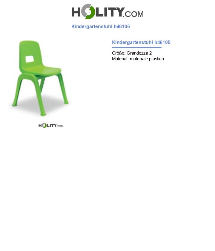 Kindergartenstuhl h46105