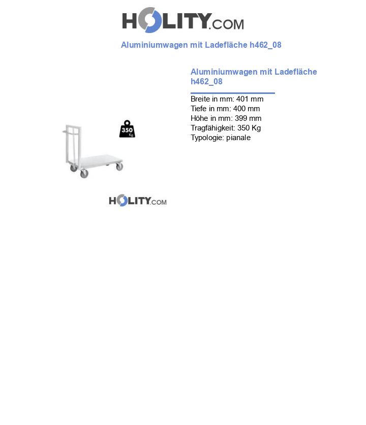 Aluminiumwagen mit Ladefläche h462_08