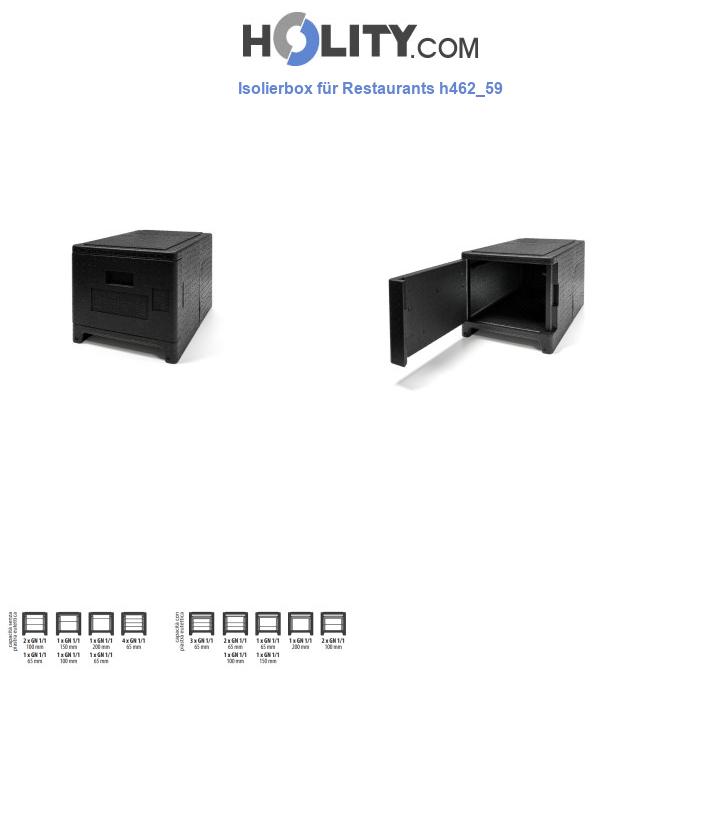 Isolierbox für Restaurants h462_59