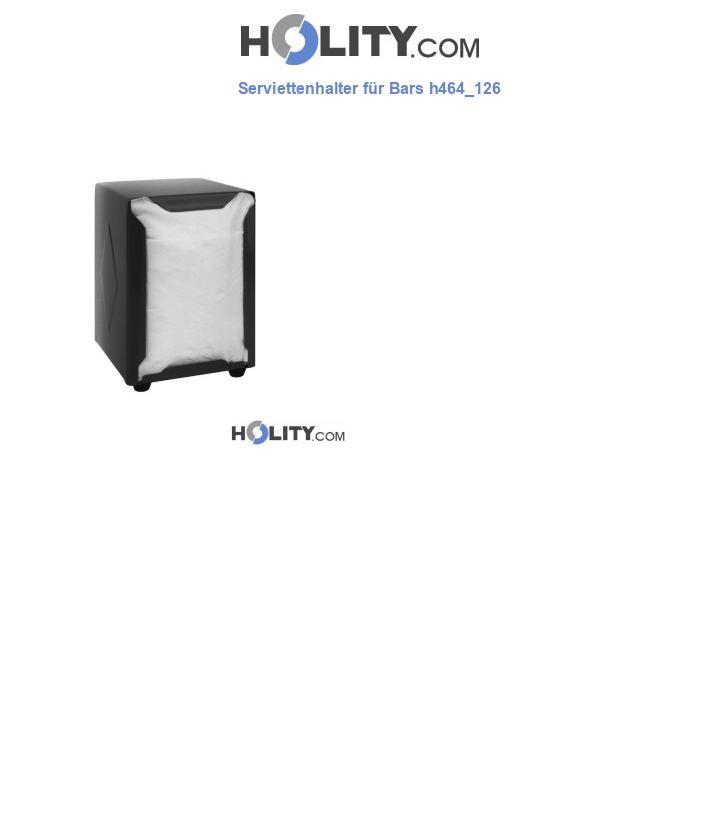 Serviettenhalter für Bars h464_126