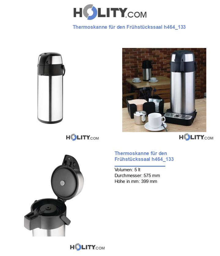 Thermoskanne für den Frühstückssaal h464_133