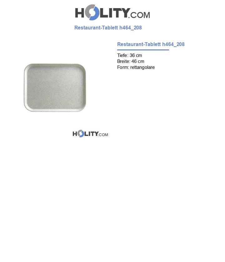 Restaurant-Tablett h464_208