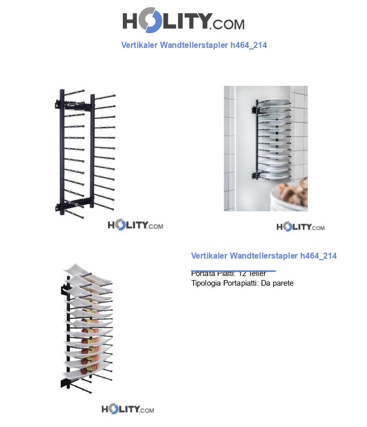 Vertikaler Wandtellerstapler h464_214