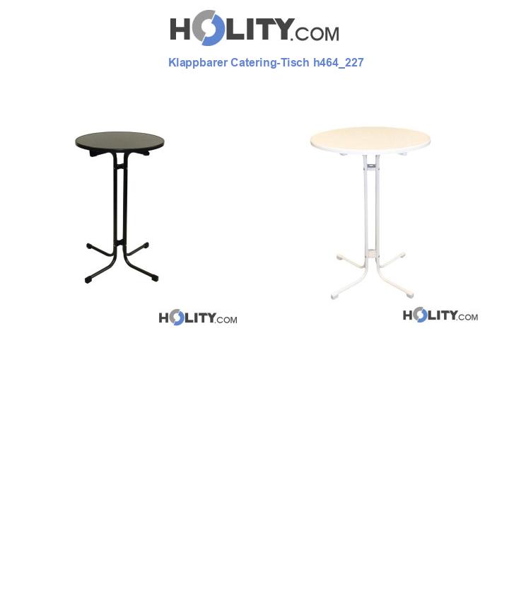 Klappbarer Catering-Tisch h464_227