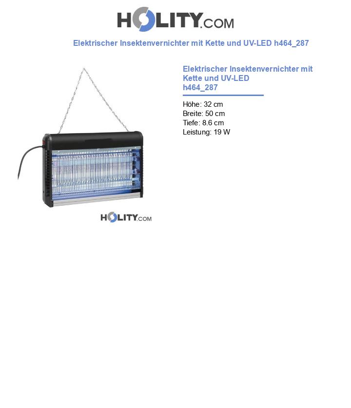 Elektrischer Insektenvernichter mit Kette und UV-LED h464_287