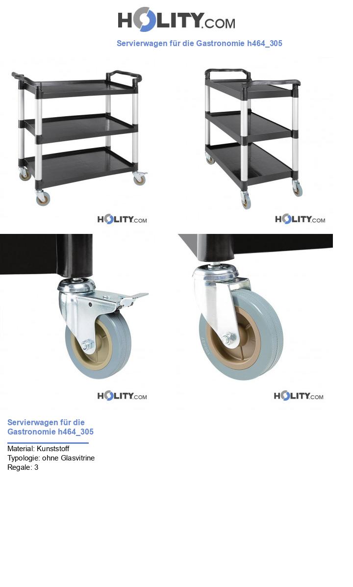 Servierwagen für die Gastronomie h464_305