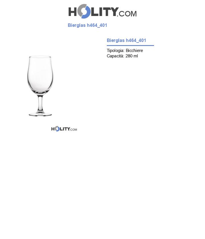 Bierglas h464_401