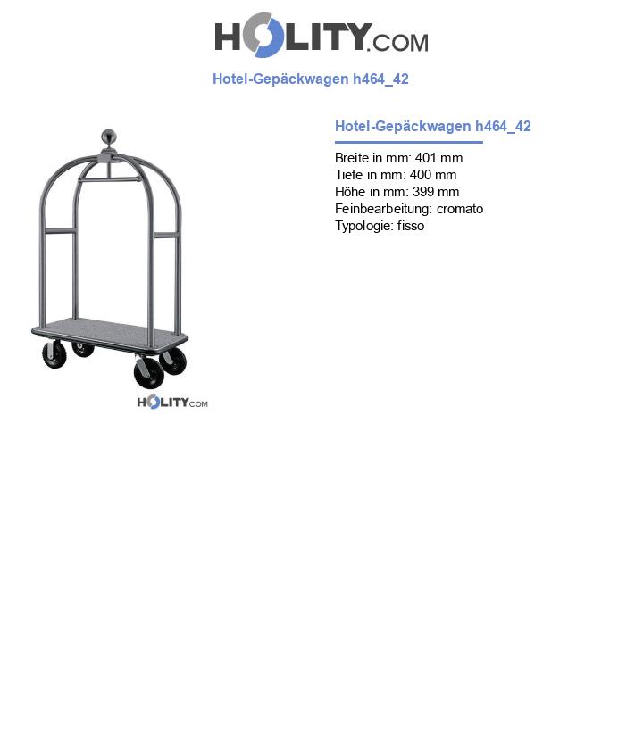 Hotel-Gepäckwagen h464_42