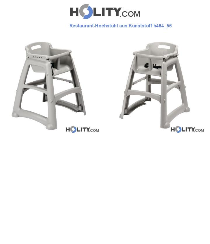 Restaurant-Hochstuhl aus Kunststoff h464_56