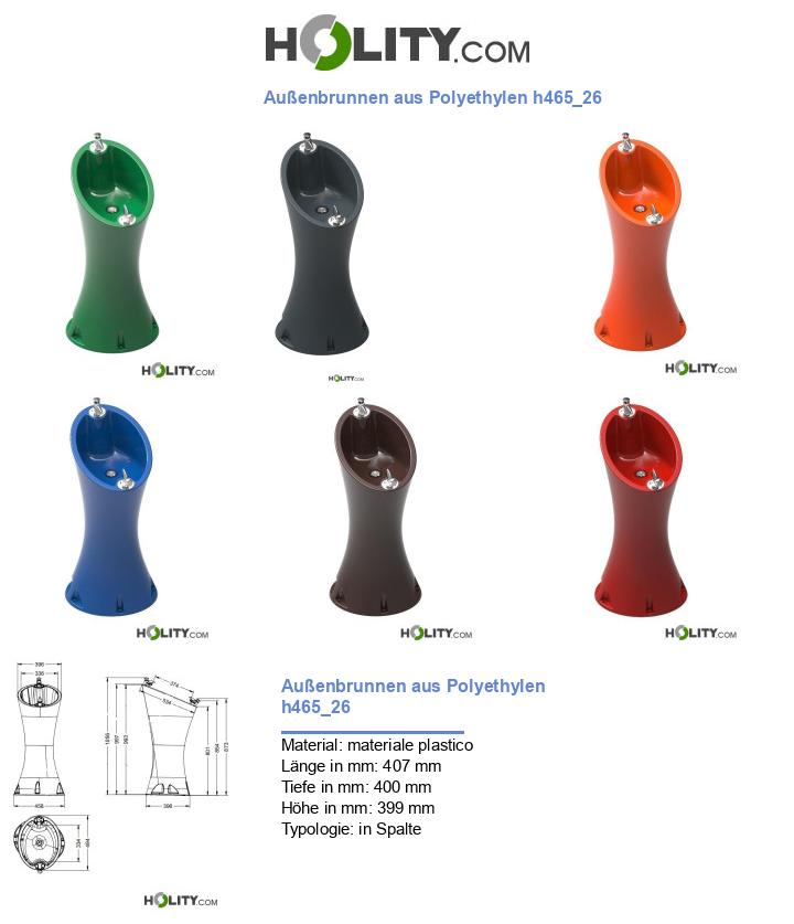 Außenbrunnen aus Polyethylen h465_26