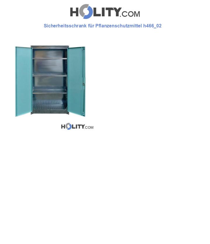 Sicherheitsschrank für Pflanzenschutzmittel h466_02