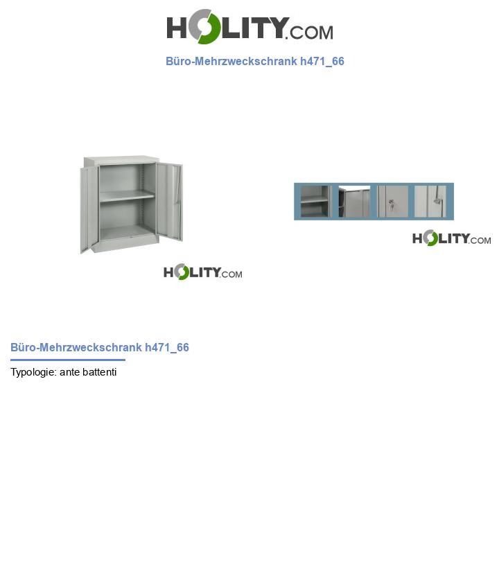Büro-Mehrzweckschrank h471_66