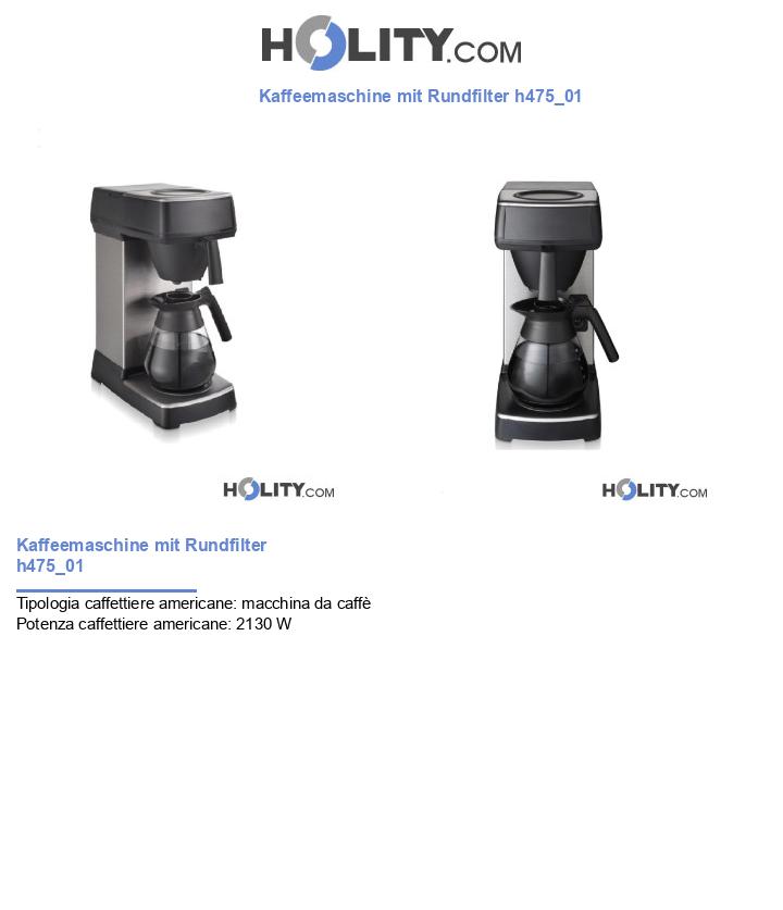 Kaffeemaschine mit Rundfilter h475_01
