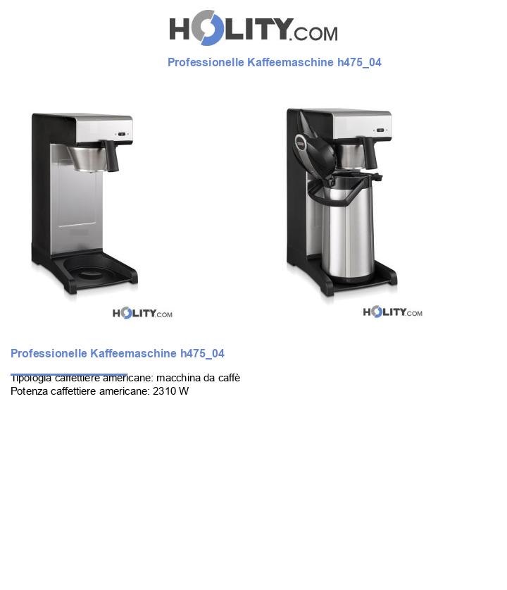 Professionelle Kaffeemaschine h475_04