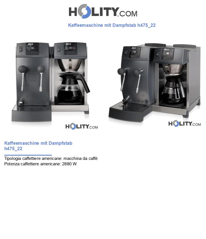 Kaffeemaschine mit Dampfstab h475_22