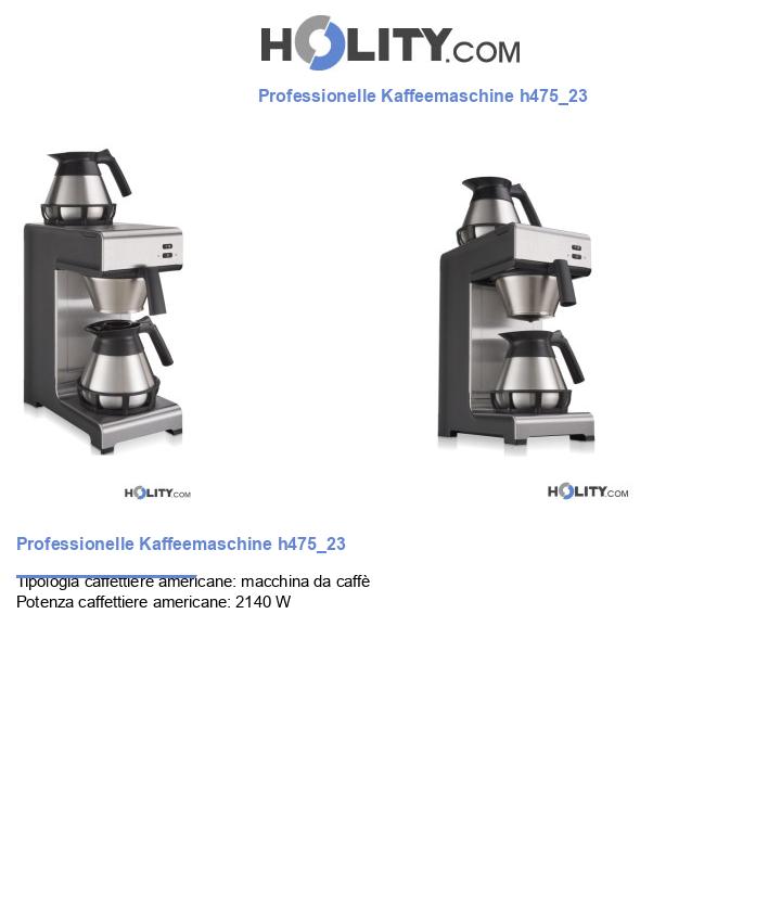 Professionelle Kaffeemaschine h475_23