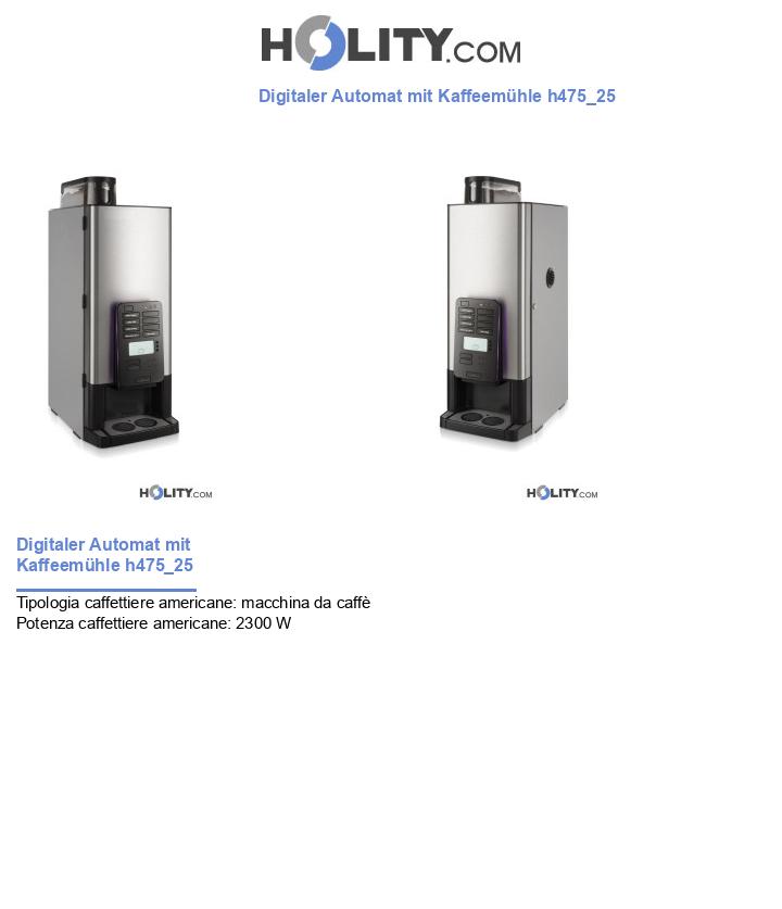 Digitaler Automat mit Kaffeemühle h475_25