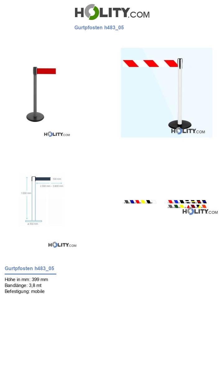 Gurtpfosten h483_05