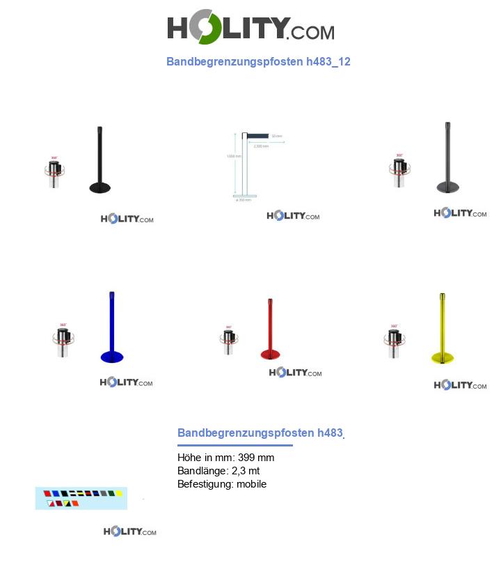 Bandbegrenzungspfosten h483_12