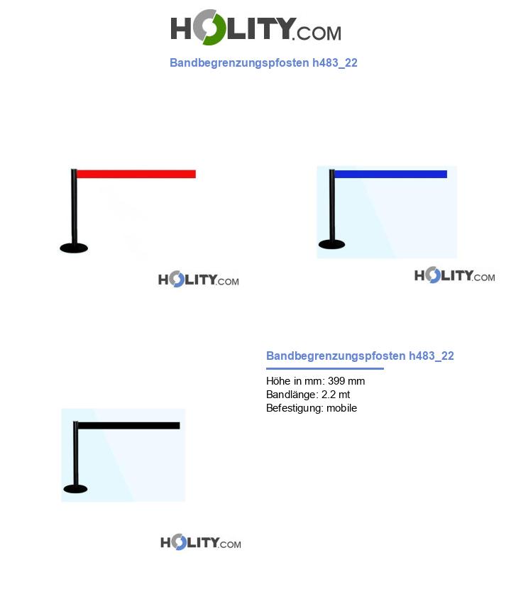 Bandbegrenzungspfosten h483_22
