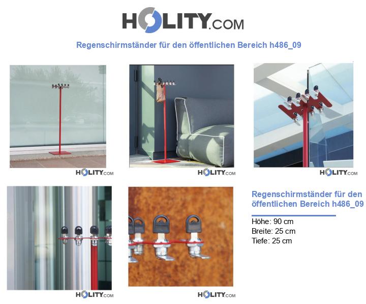 Regenschirmständer für den öffentlichen Bereich h486_09