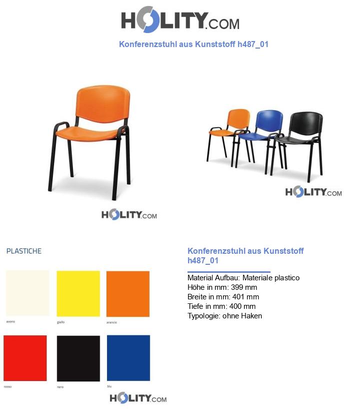 Konferenzstuhl aus Kunststoff h487_01