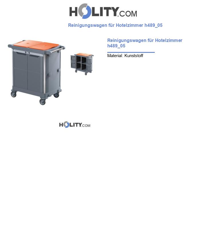 Reinigungswagen für Hotelzimmer h489_05