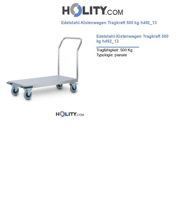 Edelstahl-Kistenwagen Tragkraft 500 kg h492_13