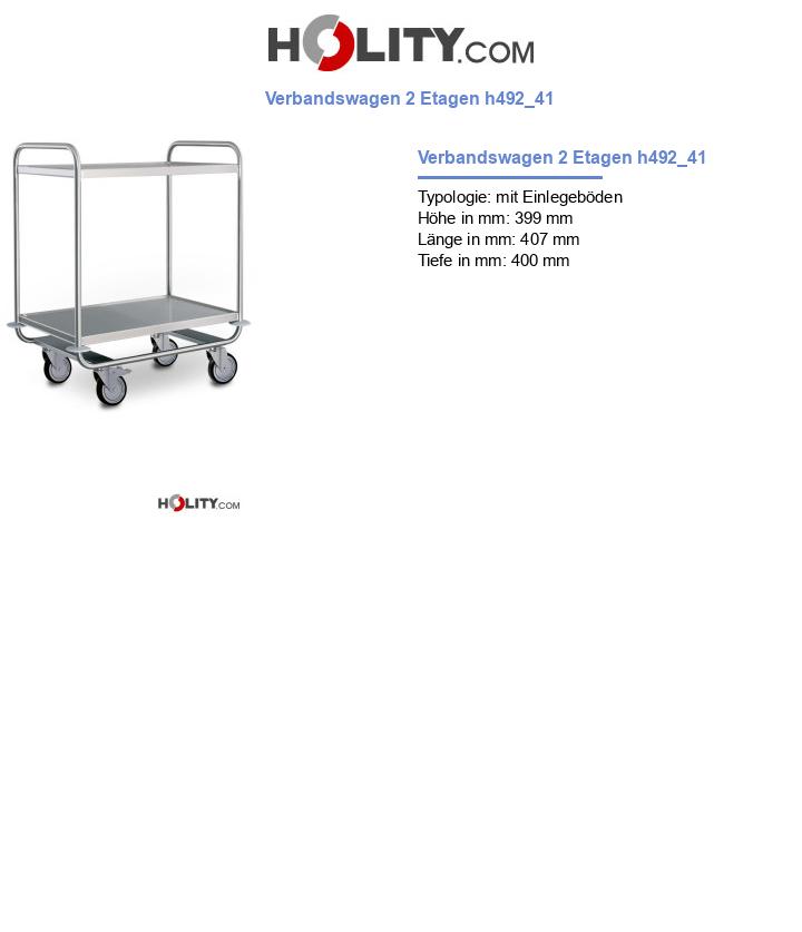 Verbandswagen 2 Etagen h492_41