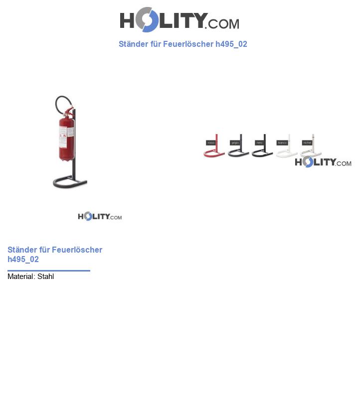 Ständer für Feuerlöscher h495_02