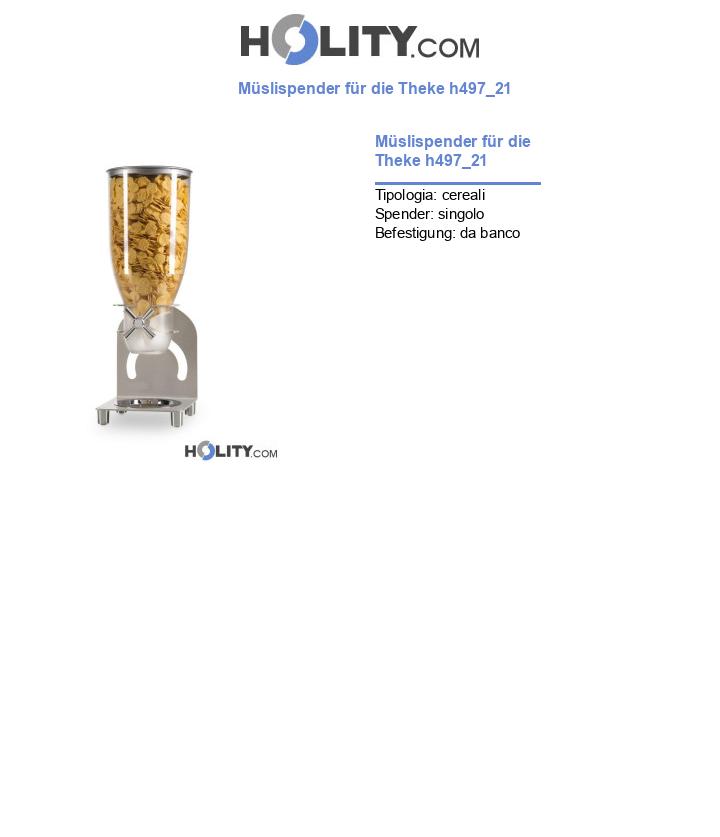 Müslispender für die Theke h497_21