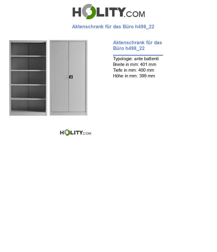 Aktenschrank für das Büro h498_22