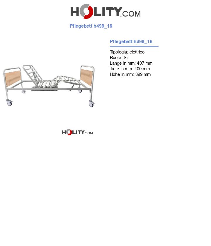 Pflegebett h499_16